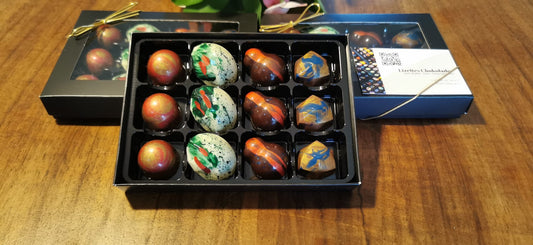 Chokolade æske 12 stk