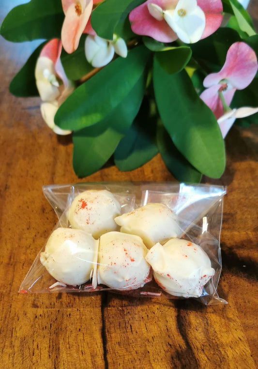 Chokolade pakket i cellofan 5 stk.