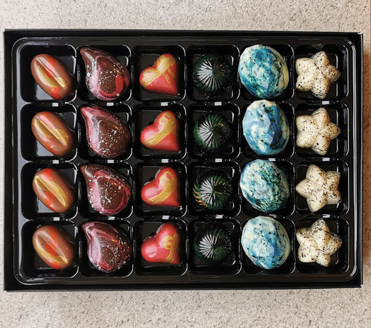 24 stks forudbestilling (værtindegave, Mandelgave, julegave)